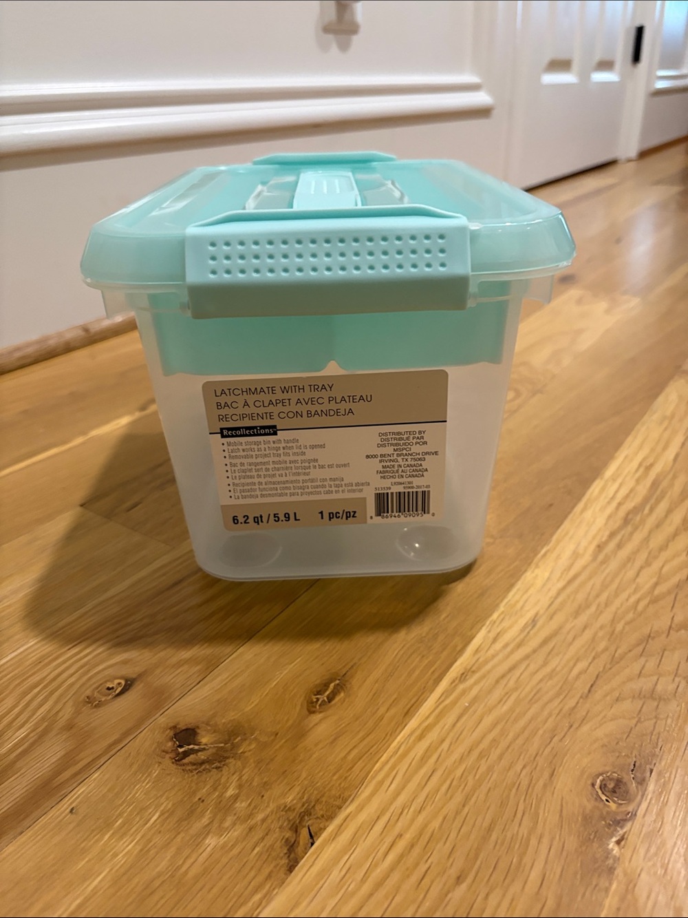 Recollections Latchmate with Tray 6.2 quarts